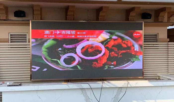 中艺智能高清LED显示屏绽放澳门星河湾.名门世家